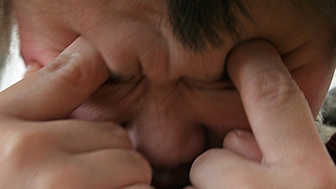 Boy with autism